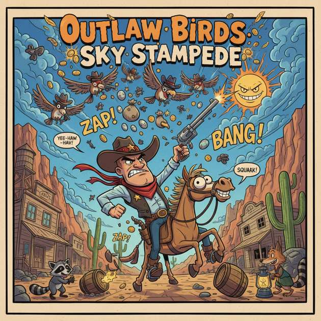 Outlaw Birds: Sky Stampede - Jabali AI Poster