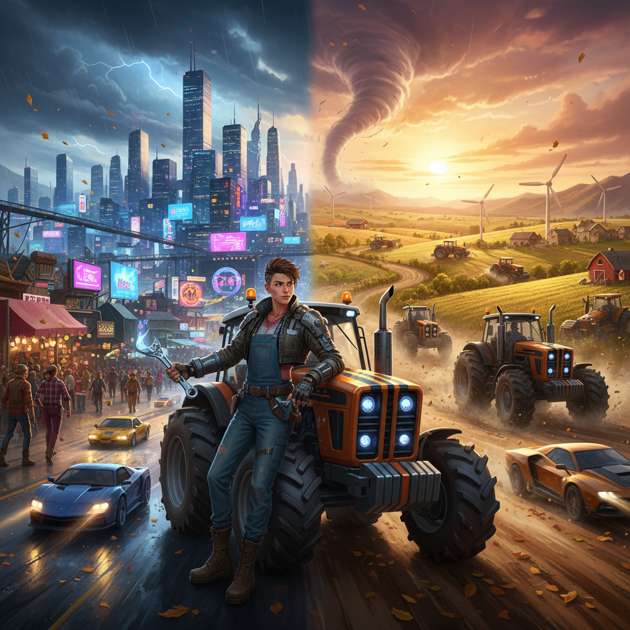 City Fields Unbound - Jabali AI Poster