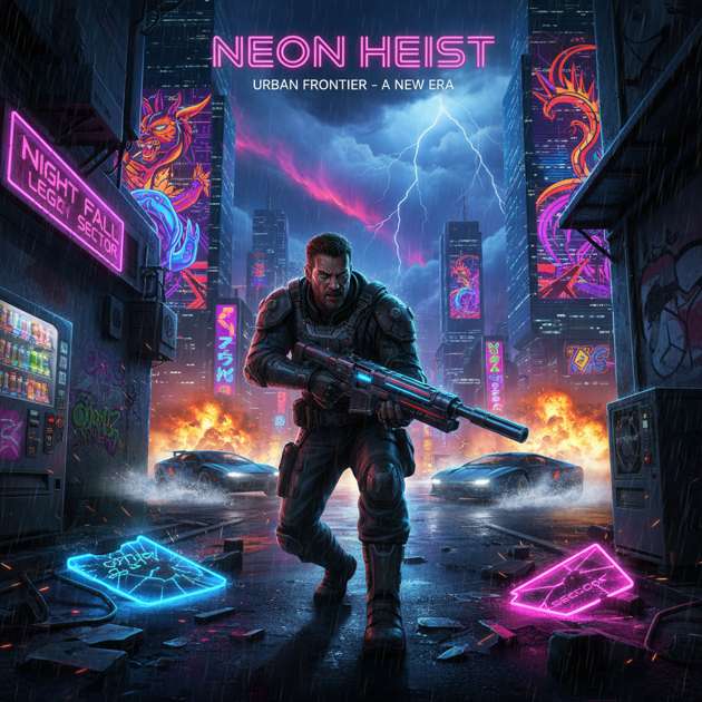 Neon Divide - 3D Open World by Jabali AI