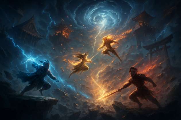 Mythbound Ascension - Jabali AI Poster