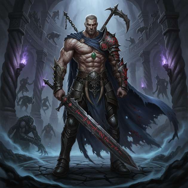 Labyrinth of Ruin - Jabali AI Poster