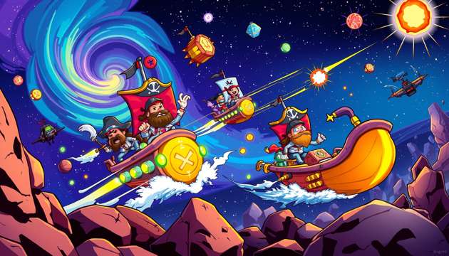Pirate Leap Odyssey - Jabali AI Poster