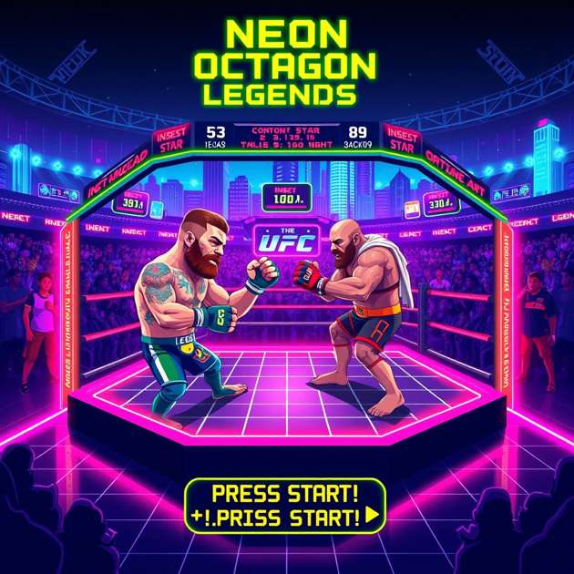 Neon Octagon Legends - Maze Shooter Arcade by Jabali AI