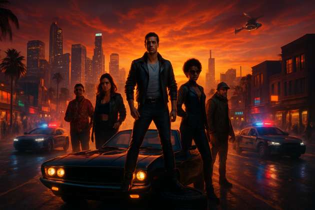 City of Vice - Jabali AI Poster