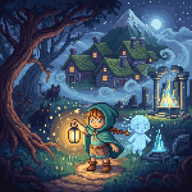 The Last Lantern - Jabali AI Poster