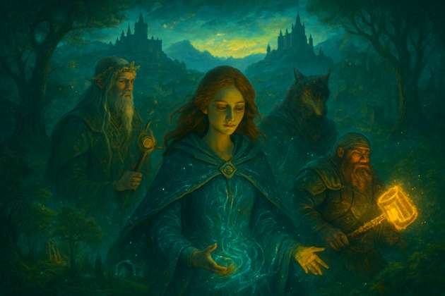 Realmweaver: Bonds of Magic - Jabali AI Poster