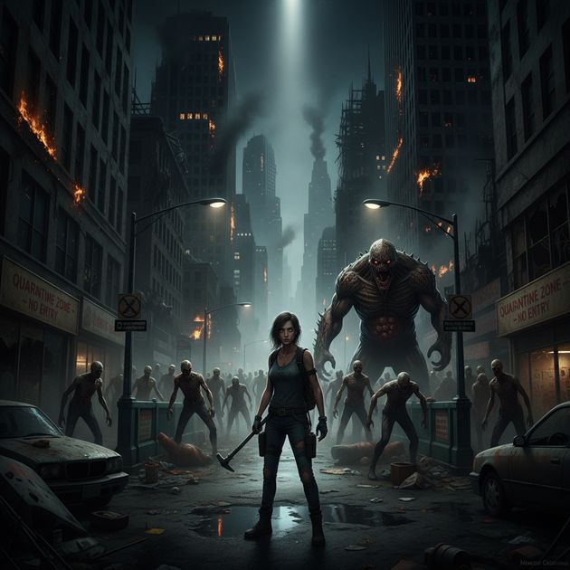 City of Silent Reckoning - Jabali AI Poster