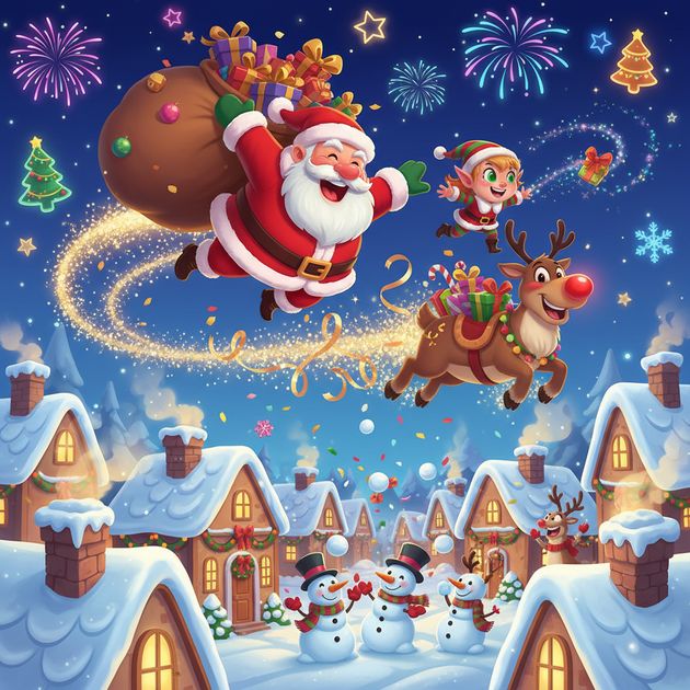 Chimney Cheer Cascade - Jabali AI Poster