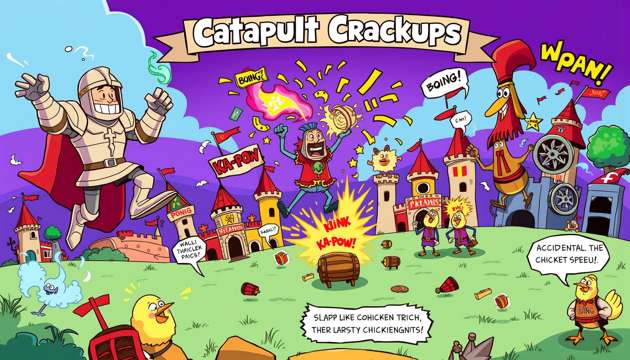 Catapult Crackups - Jabali AI Poster
