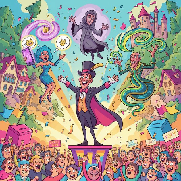 Arena of Satire - Jabali AI Poster