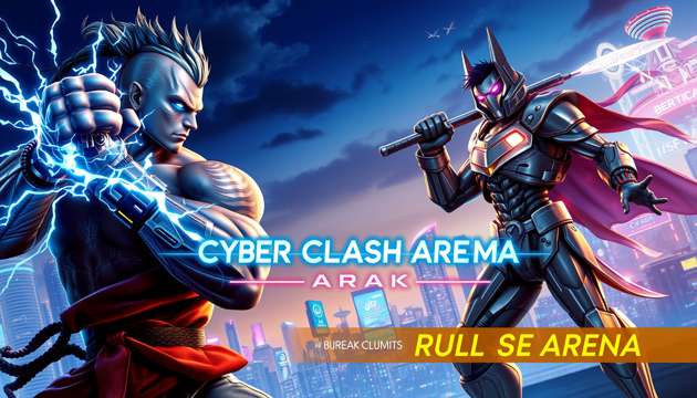 Cyber Clash Arena - Jabali AI Poster