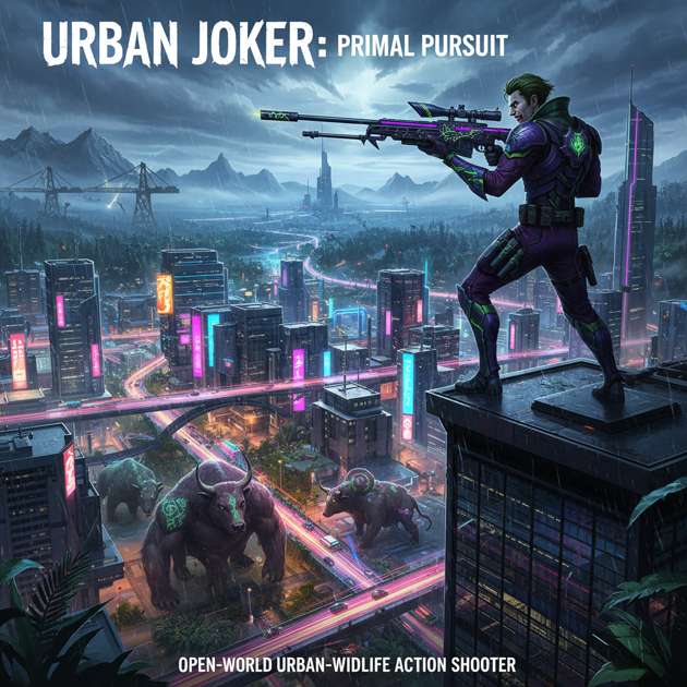 Urban Wild Hunt - Jabali AI Poster