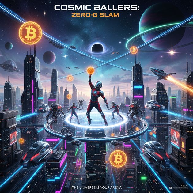 Cosmic Dunk Circuit - Jabali AI Poster