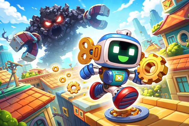 Astro Apple Coin Dash - Jabali AI Poster