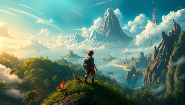 Isles of Arin - Jabali AI Poster