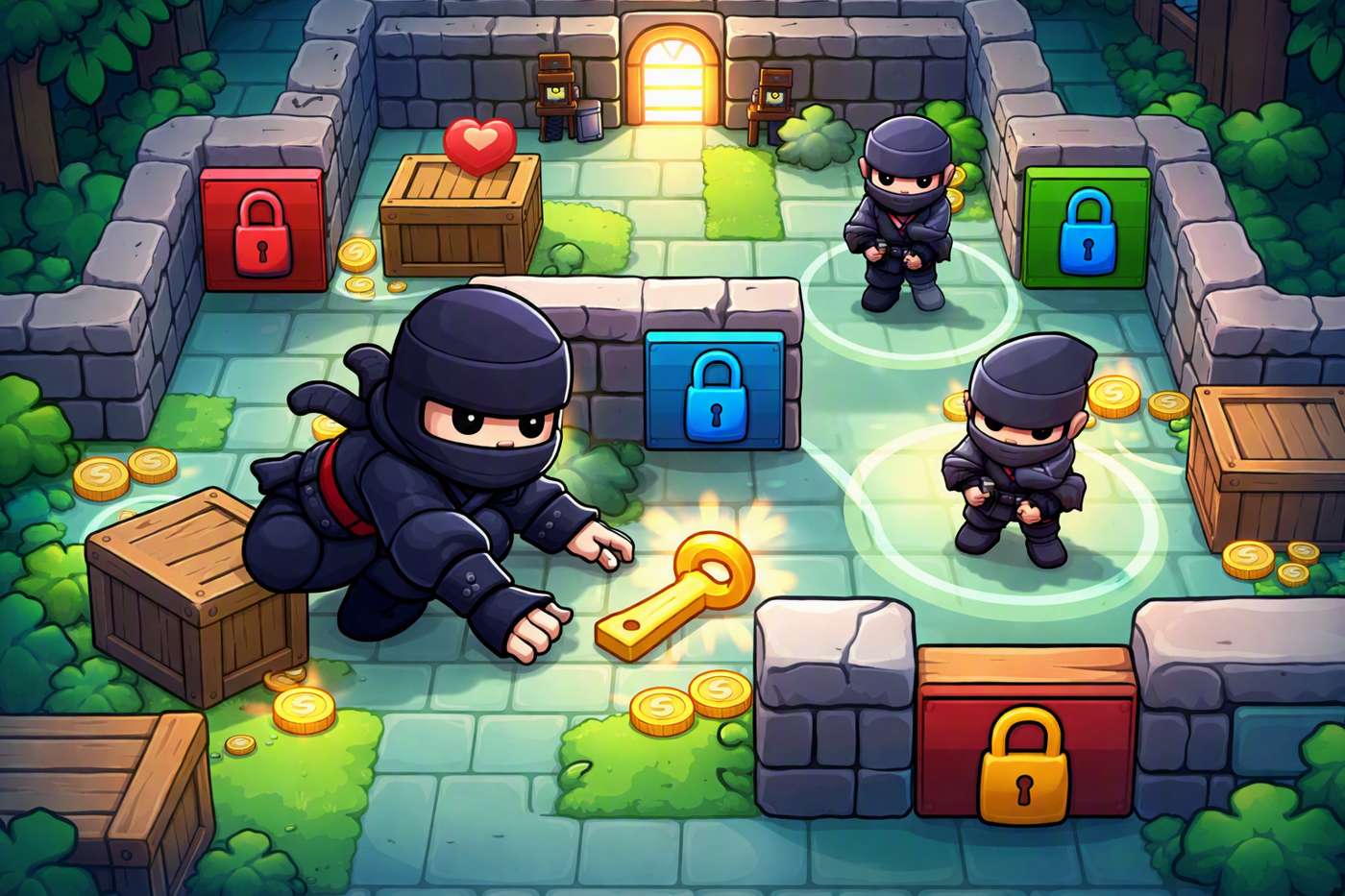Ninja Escape game artwork