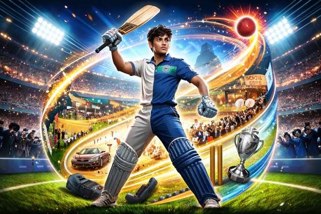 Cricket Legacy Career Sim - Jabali AI Poster