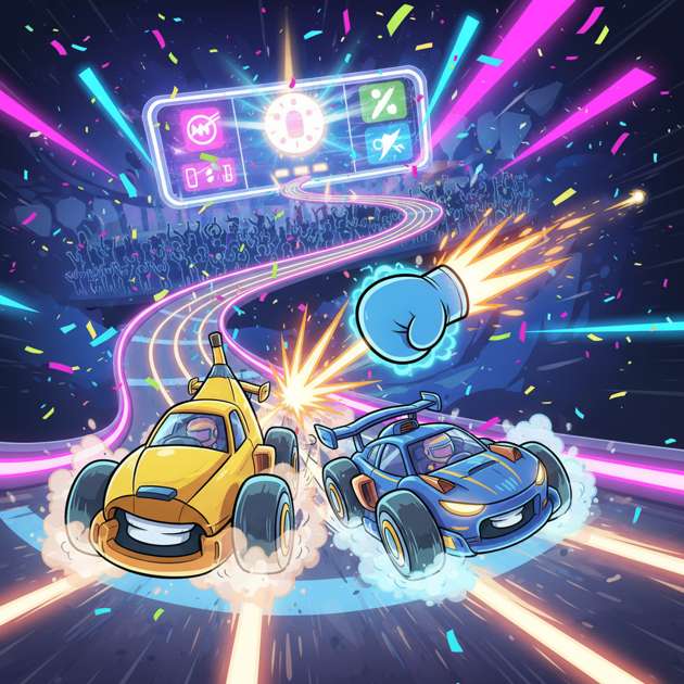 Turbo Rivals: Combat Circuit - 3D Racing by Jabali AI