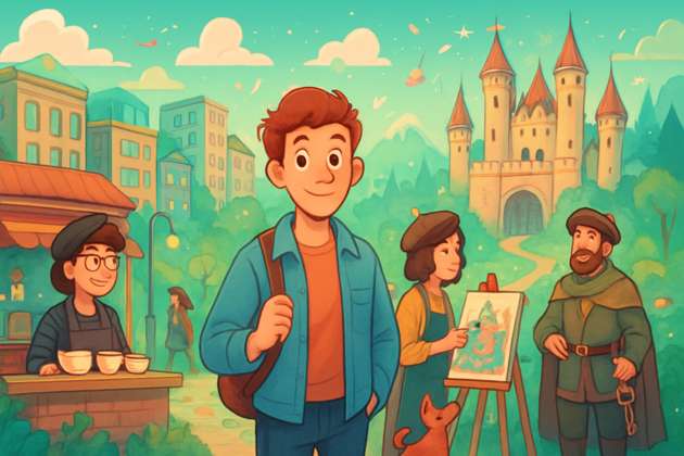 City of Connections - Jabali AI Poster