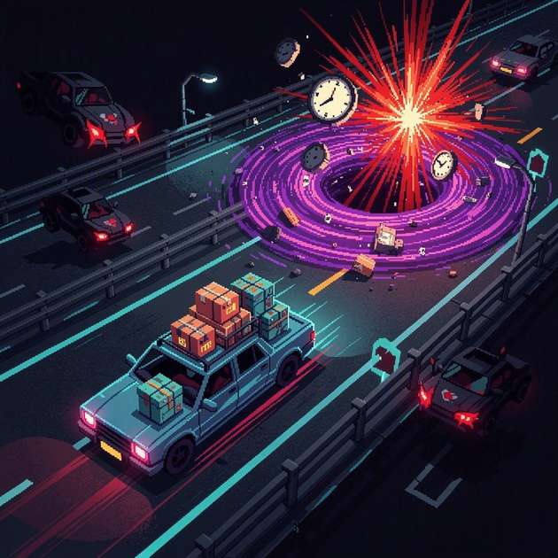 Chronos Delivery Frenzy - Jabali AI Poster