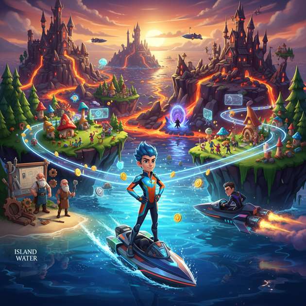Isle Racers: Quest for Glory - Jabali AI Poster