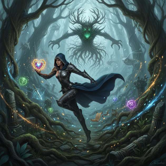 Heartstone Heist - Dungeon Crawler RPG by Jabali AI
