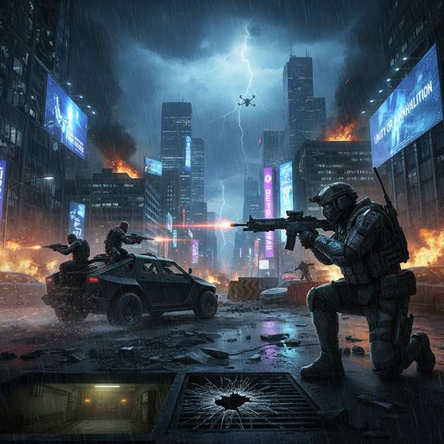 Urban Faultline - Jabali AI Poster