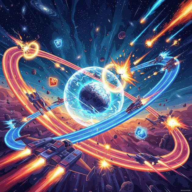 Meteor Circuit: Planet Defenders - Jabali AI Poster