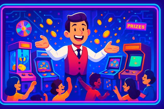 Arcade Tycoon Rush - Jabali AI Poster