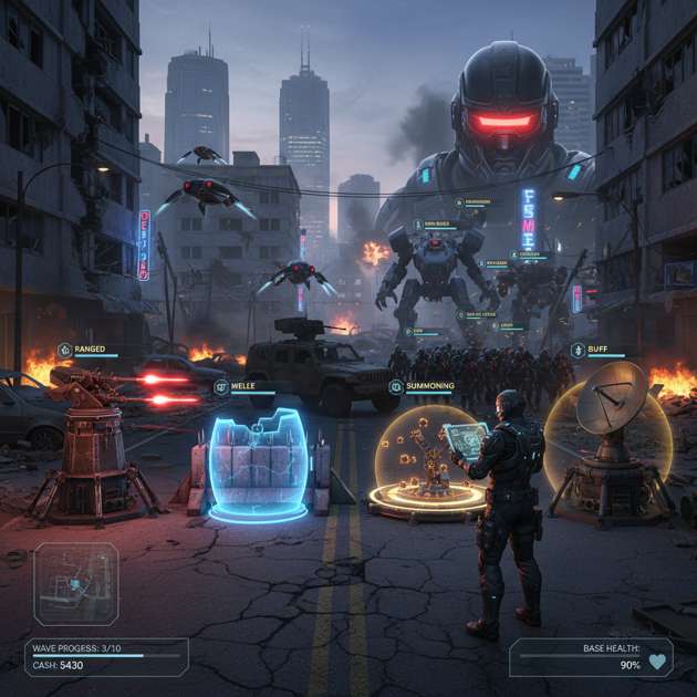Command Frontline Defense - 3D Open World by Jabali AI