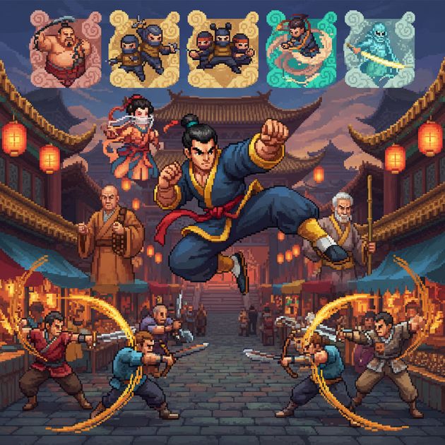 Dragon City Brawlers - Jabali AI Poster