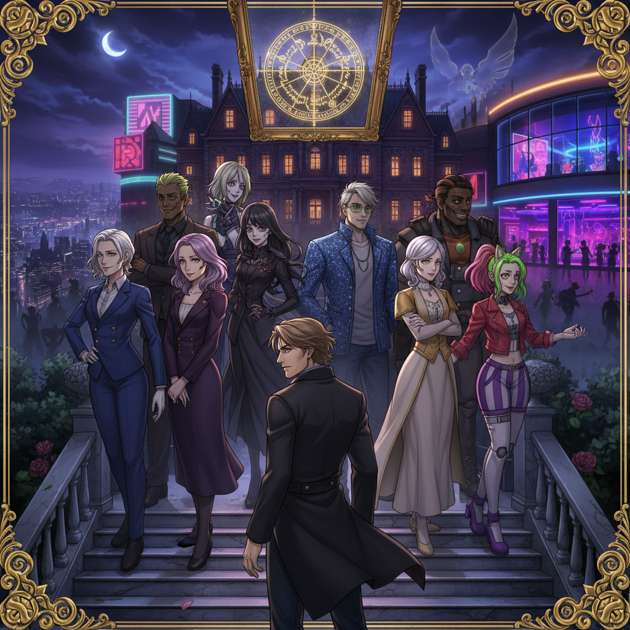 Gilded Doors and Broken Oaths - Jabali AI Poster