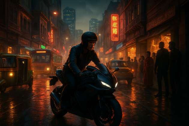 Urban Rider India - Jabali AI Poster