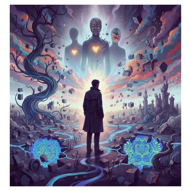 Labyrinth of Minds - Jabali AI Poster