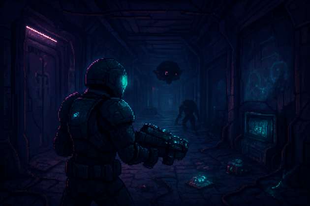 Starcore Salvager - Jabali AI Poster