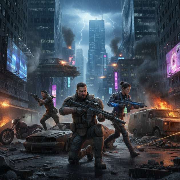 Urban Rupture - Jabali AI Poster