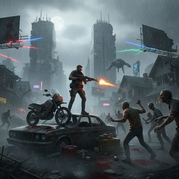 Mist City Survival - Jabali AI Poster