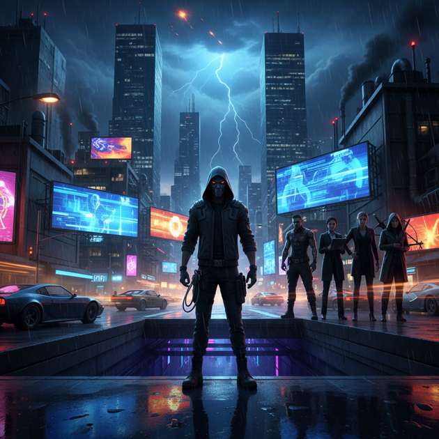 Metropolis Under Pressure - Jabali AI Poster