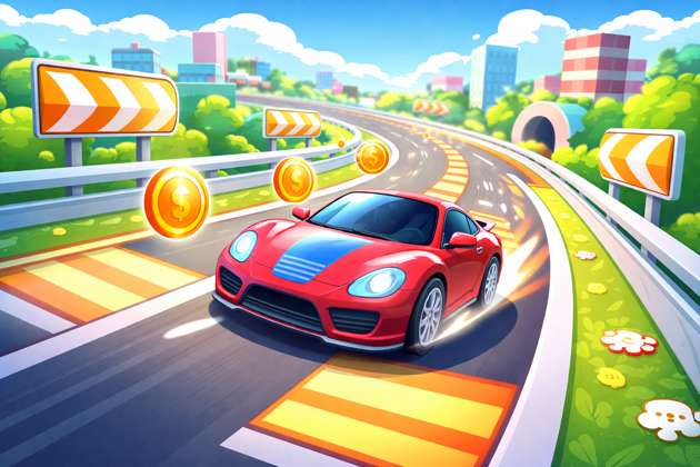 Turbo Road Rush - Jabali AI Poster