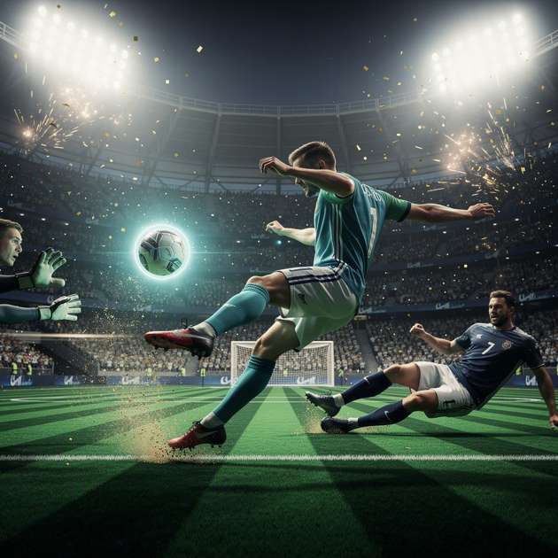 Futbol 3D Estrella - Jabali AI Poster