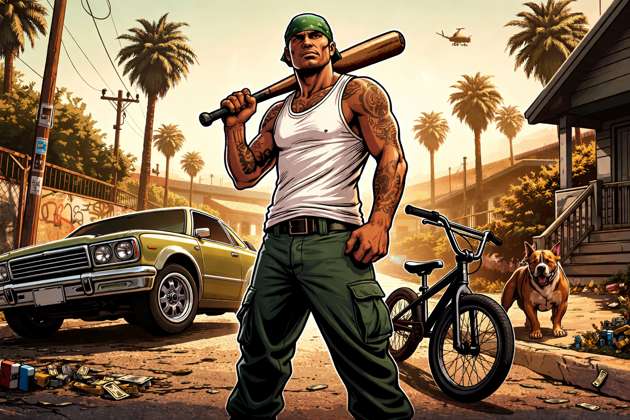 San Andreas Streets and Stories - Jabali AI Poster