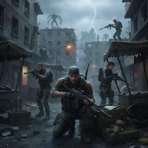 Broken District: Line of Hope - Jabali AI Poster