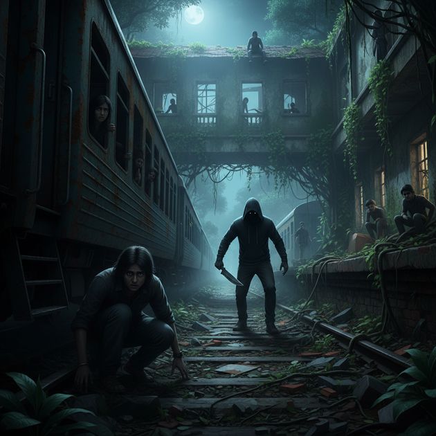 Station of the Forgotten - Jabali AI Poster