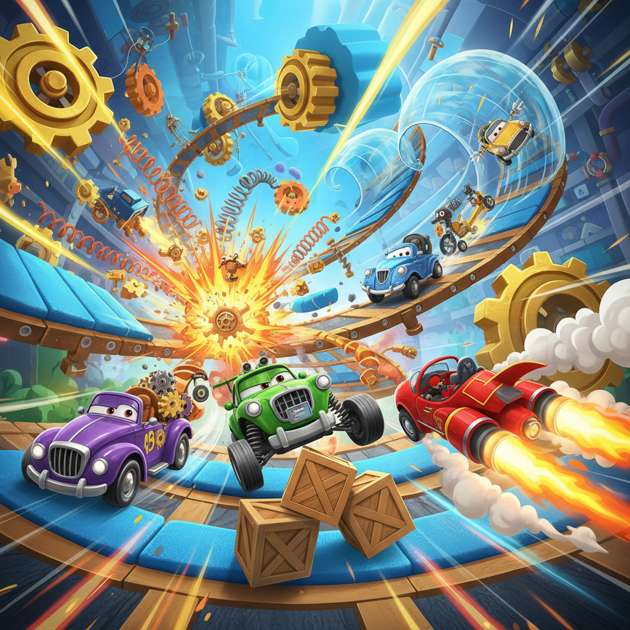Turbo Drift Havoc - Jabali AI Poster