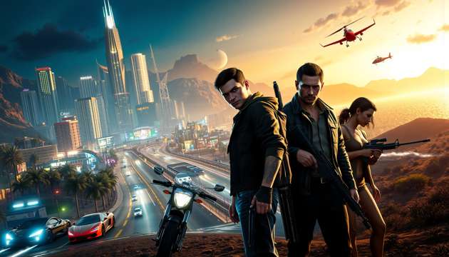 City of Vice - Jabali AI Poster