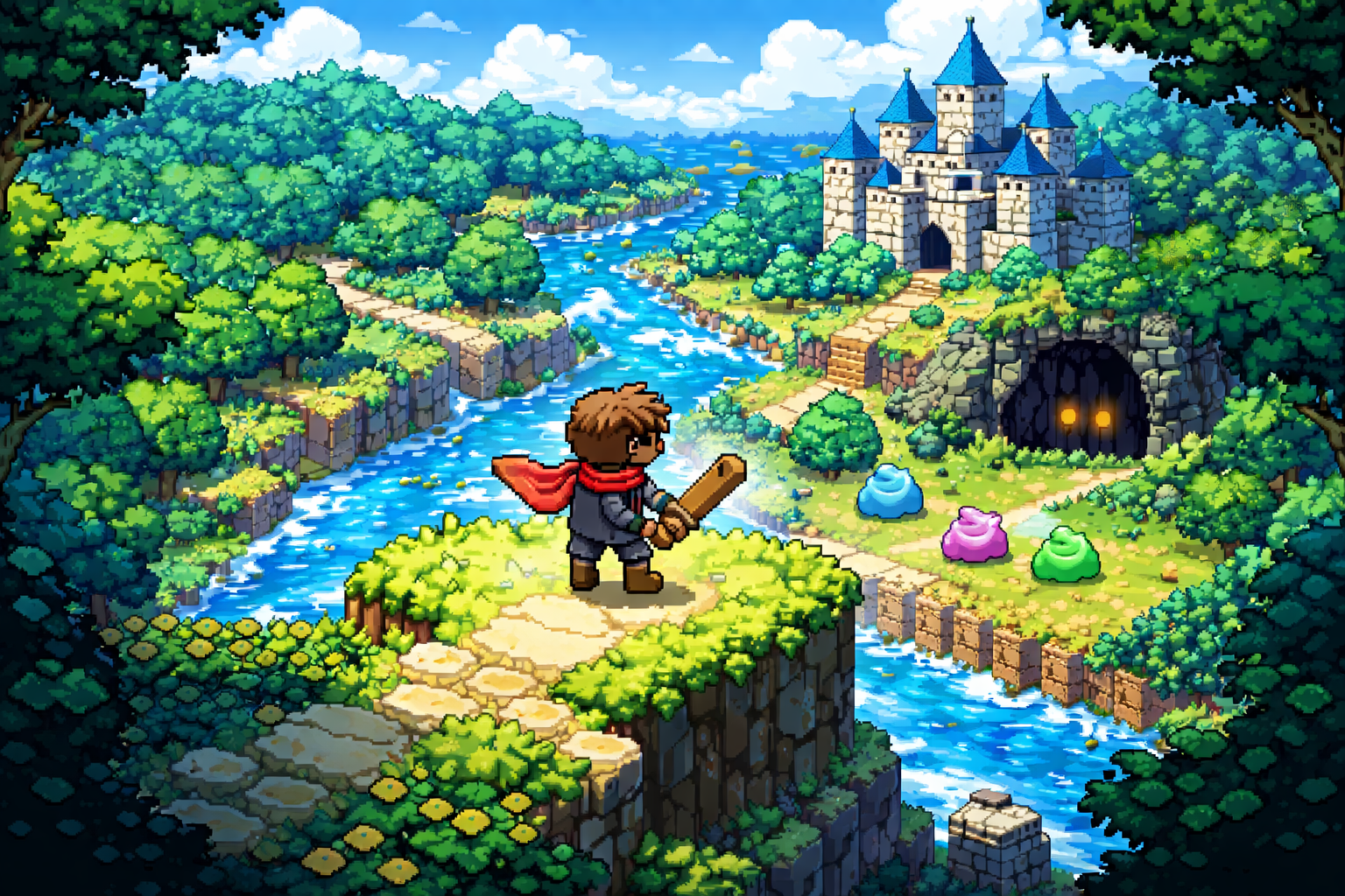 Pixel Quest - Instant game by Jabali AI