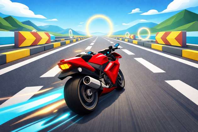 Turbo Bike Rush - Jabali AI Poster