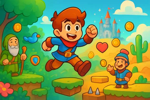 Kingdom Quest Adventures - Jabali AI Poster