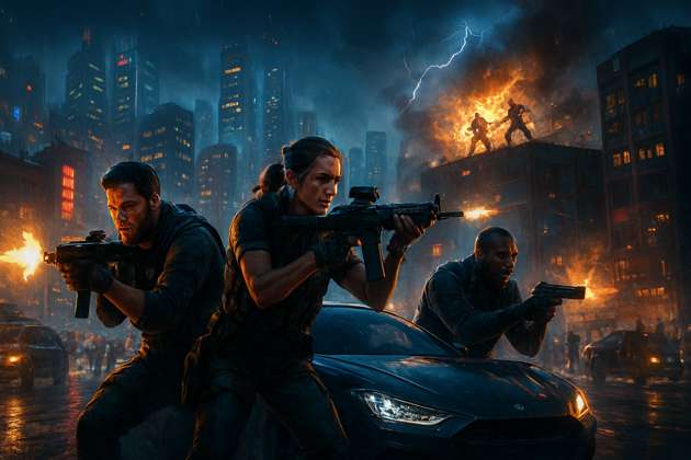 Urban Survival Arena - Jabali AI Poster