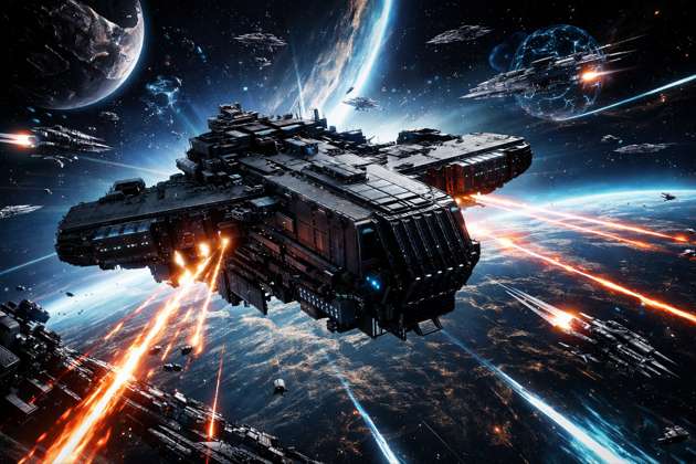 Starfleet Showdown - Jabali AI Poster